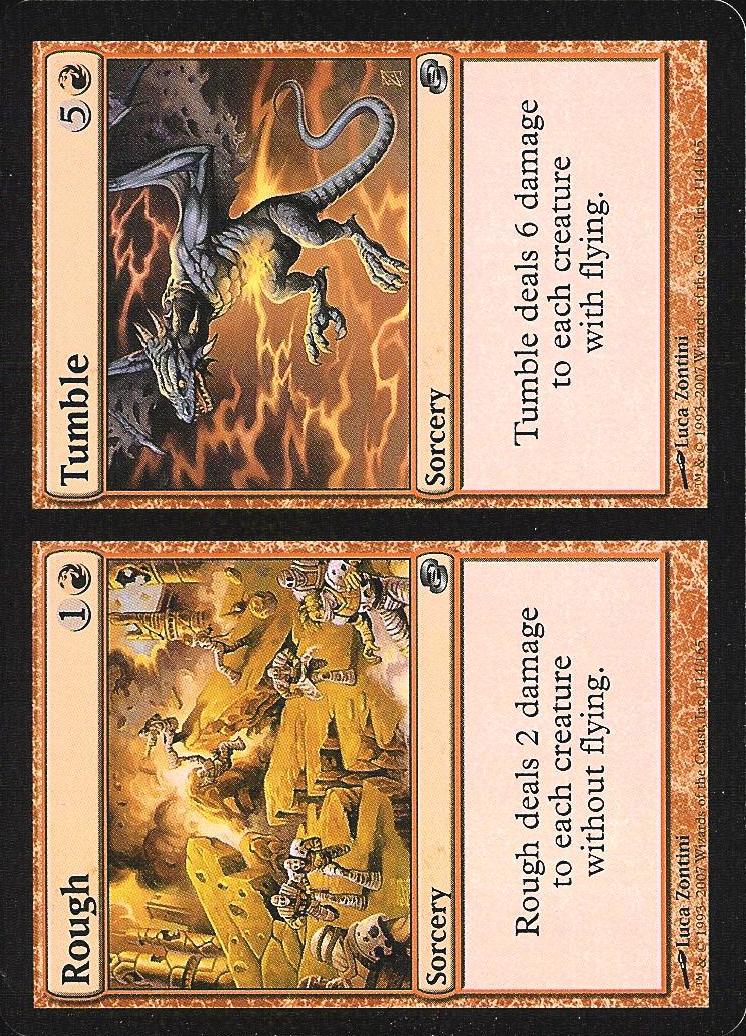 Rough / Tumble (Planar Chaos) Medium Play Foil