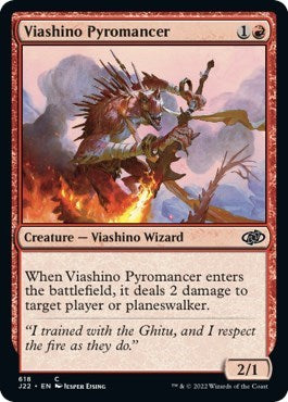 Viashino Pyromancer (Jumpstart 2022) Light Play