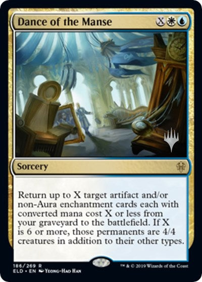 Dance of the Manse (Promo Pack: Throne of Eldraine) Heavy Play