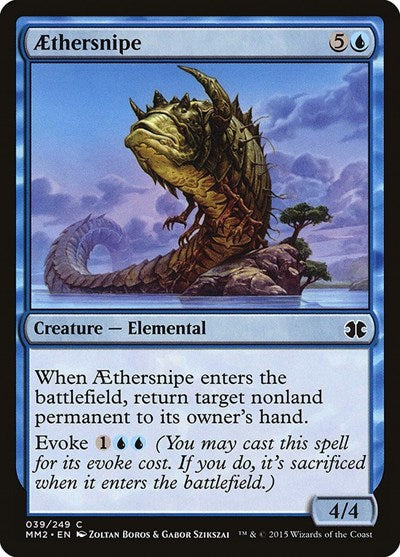 Aethersnipe (Modern Masters 2015) Light Play Foil