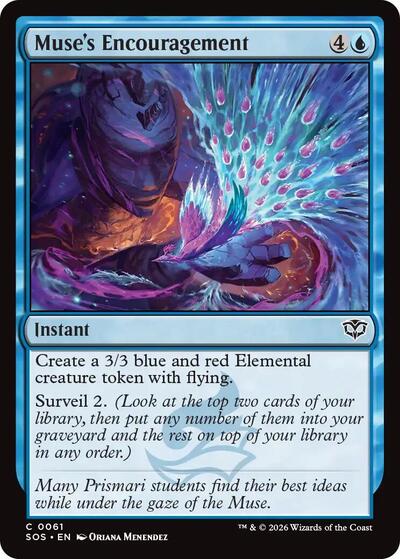 Muse's Encouragement (Secrets of Strixhaven) Medium Play