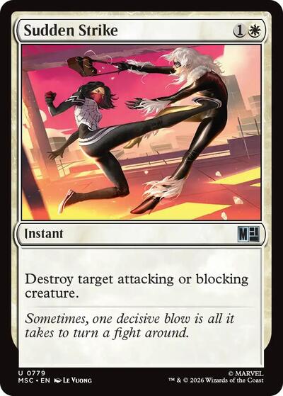 Sudden Strike (Commander: Marvel Super Heroes) Near Mint