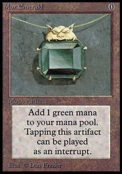Mox Emerald (Alpha) Heavy Play