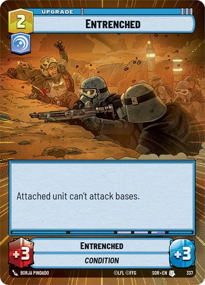 Entrenched (Hyperspace) (Spark of Rebellion) Near Mint