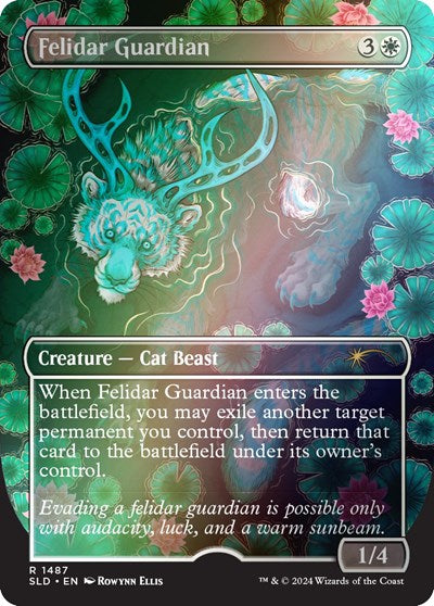 Felidar Guardian (Rainbow Foil) (Secret Lair) Light Play Foil