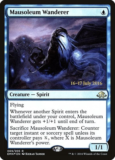Mausoleum Wanderer (Promos: Prerelease Cards) Light Play Foil
