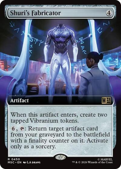 Shuri s Fabricator  Extended Art|1|0|0.00
