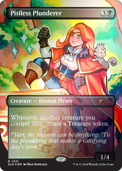 Pitiless Plunderer (Rainbow Foil) (Secret Lair) Near Mint Foil