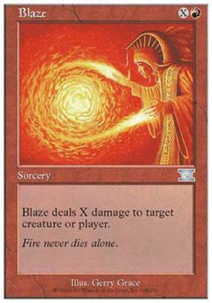 Blaze (Classic 6th Edition) Light Play
