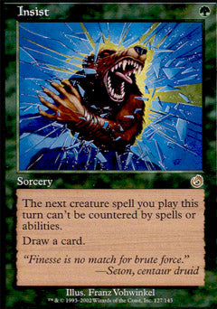 Insist (Torment) Damaged / Poor Foil