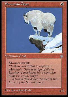 Mountain Goat (Ice Age) Near Mint