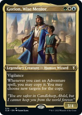 Gorion  Wise Mentor  Etched Foil|1|0|0.00
