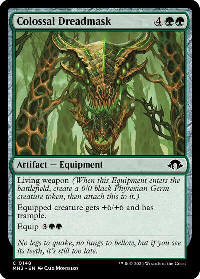 Colossal Dreadmask (Modern Horizons 3) Light Play