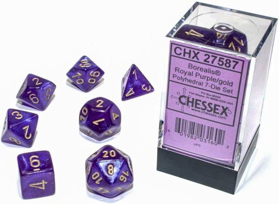 Chessex 7 Die Set