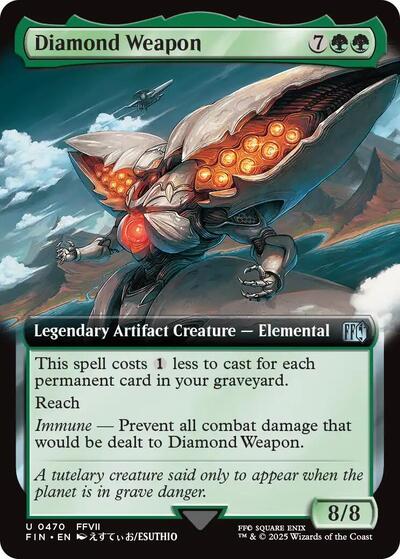 Diamond Weapon (Extended Art) (Universes Beyond: FINAL FANTASY) Light Play