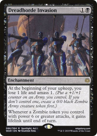 Dreadhorde Invasion (Promo Pack: Throne of Eldraine) Light Play
