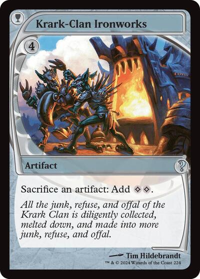 Krark-Clan Ironworks (Future Sight) (Mystery Booster 2) Light Play