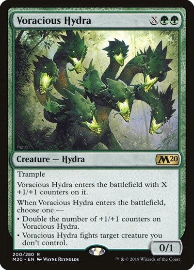 Voracious Hydra (Promo Pack: Core Set 2020) Medium Play Foil