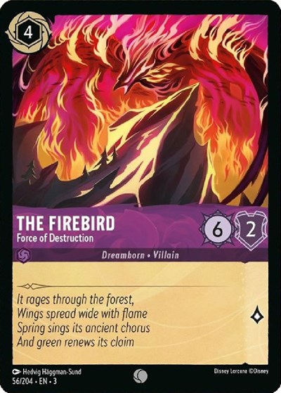 The Firebird - Force of Destruction (Into the Inklands) Near Mint