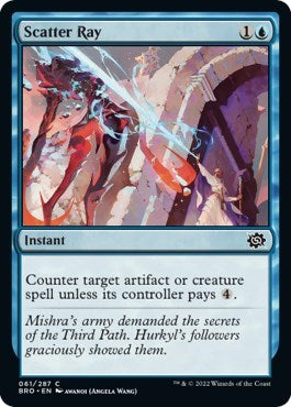 Scatter Ray (The Brothers' War) Near Mint Foil