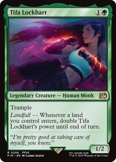 Tifa Lockhart (Universes Beyond: FINAL FANTASY) Light Play Foil