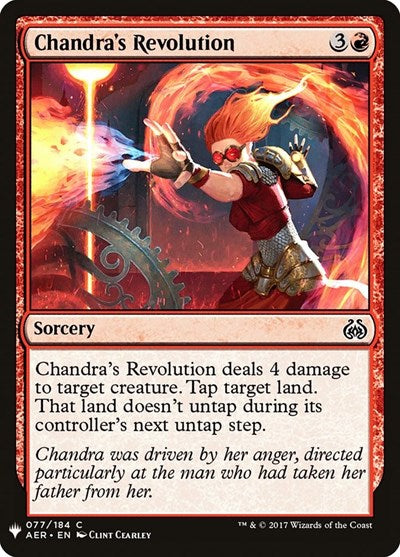 Chandra's Revolution (Mystery Booster) Near Mint