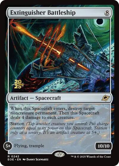 Extinguisher Battleship (Promos: Prerelease Cards) Near Mint Foil
