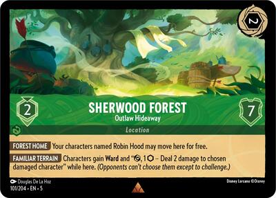 Sherwood Forest - Outlaw Hideaway (Shimmering Skies) Near Mint