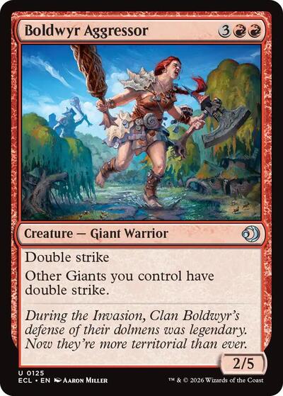 Boldwyr Aggressor (Lorwyn Eclipsed) Near Mint