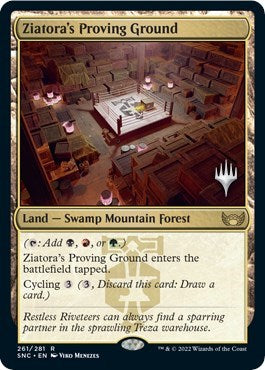 Ziatora's Proving Ground (Promo Pack: Streets of New Capenna) Light Play Foil