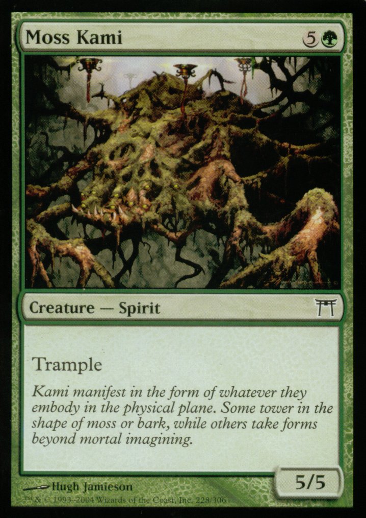 Moss Kami (Champions of Kamigawa) Light Play