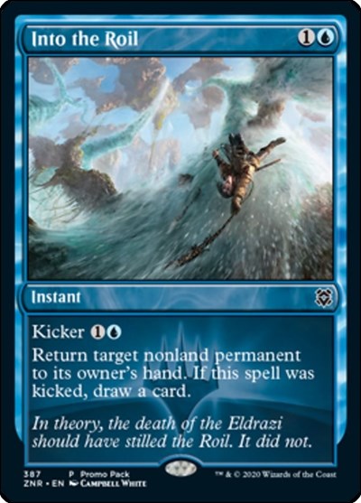 Into the Roil (Promo Pack: Zendikar Rising) Near Mint Foil
