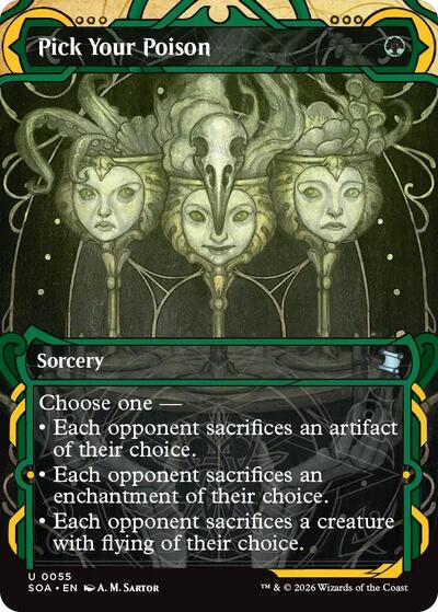 Pick Your Poison (Secrets of Strixhaven: Mystical Archive) Light Play Foil