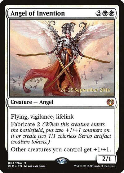 Angel of Invention (Promos: Prerelease Cards) Light Play Foil