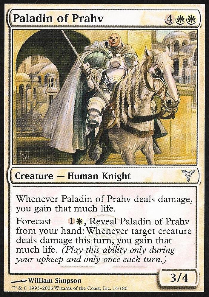 Paladin of Prahv (Dissension) Medium Play Foil