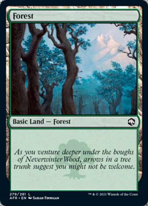Forest (279) (Adventures in the Forgotten Realms) Light Play
