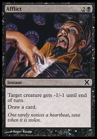 Afflict (10th Edition) Medium Play Foil