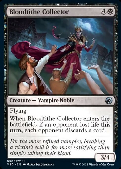 Bloodtithe Collector (Innistrad: Midnight Hunt) Light Play Foil