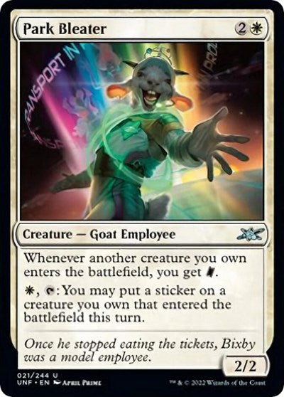Park Bleater (Unfinity) Near Mint Foil