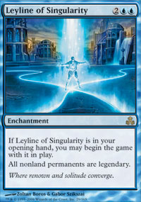Leyline of Singularity (Guildpact) Damaged / Poor Foil