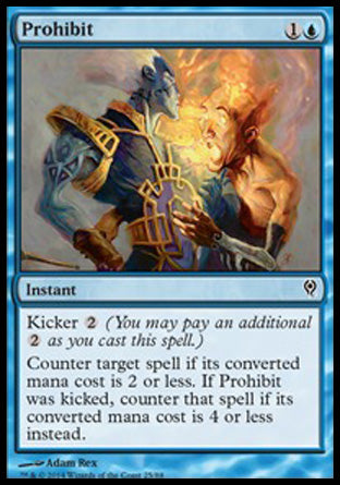 Prohibit (Duel Decks: Jace vs Vraska) Heavy Play