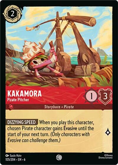 Kakamora - Pirate Pitcher (Azurite Sea) Near Mint Cold Foil