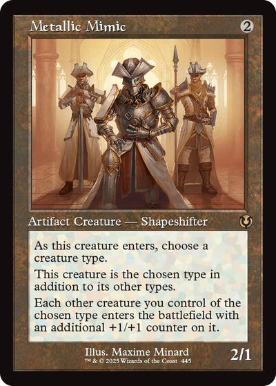 Metallic Mimic (Retro Frame) (Innistrad Remastered) Near Mint