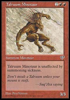 Talruum Minotaur (Mirage) Medium Play