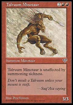 Talruum Minotaur (Mirage) Near Mint
