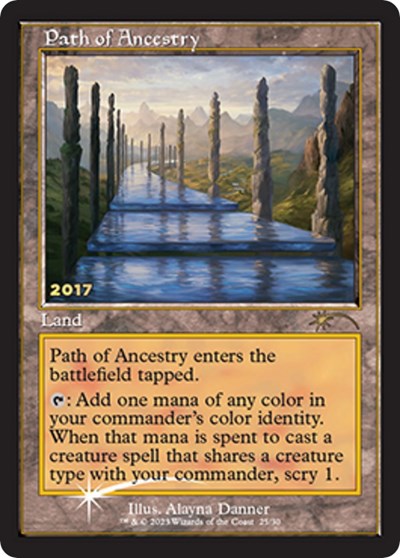 Path of Ancestry (Promos: 30th Anniversary Promos) Near Mint Foil