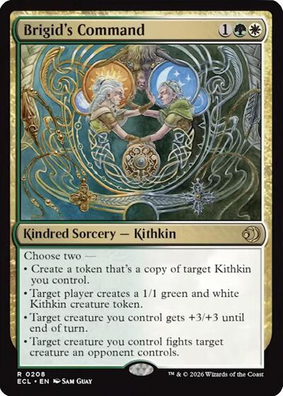 Brigid's Command (Lorwyn Eclipsed) Medium Play