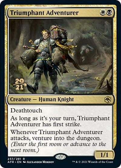 Triumphant Adventurer (Promos: Prerelease Cards) Near Mint Foil