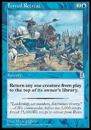 Forced Retreat (Portal Three Kingdoms) Near Mint