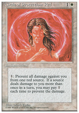 Circle of Protection: Red (4th Edition) Light Play